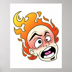 Póster Poster Scovillelicous Fire Head