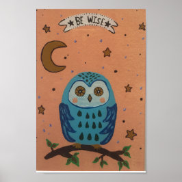 Póster poster "Sé sabio"