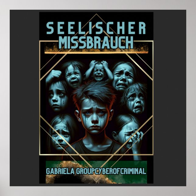 Póster Poster Seelischer Missbrauch (Frente)