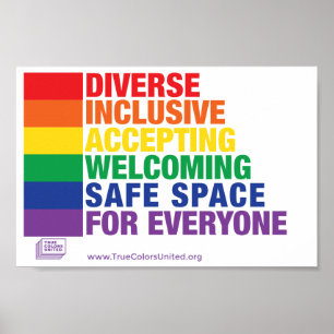 Póster Poster seguro del espacio