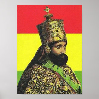 Póster poster selassie