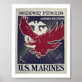 Póster Poster Semper Fi