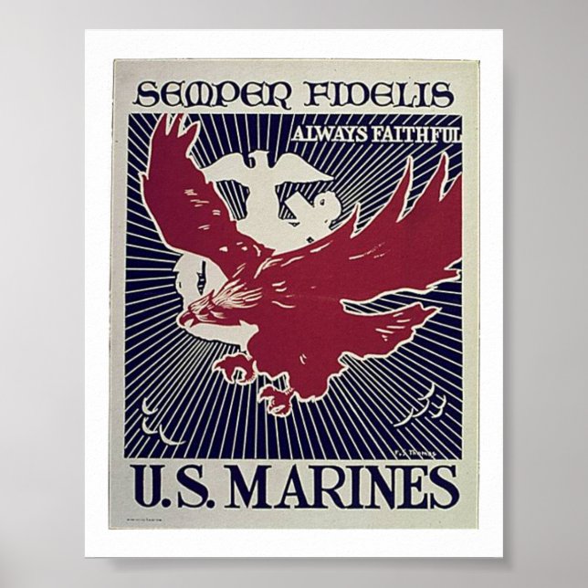 Póster Poster Semper Fi (Frente)