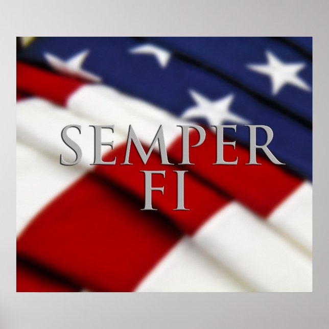Póster Poster Semper Fi (Frente)