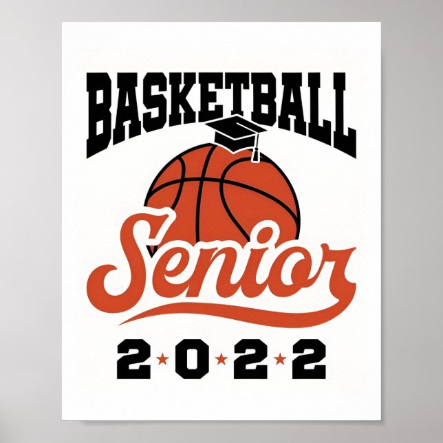 Póster Poster Senior de Baloncesto 2022 (Frente)