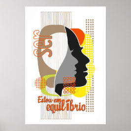 Póster Poster SER - 02 Estou em Equilíbrio