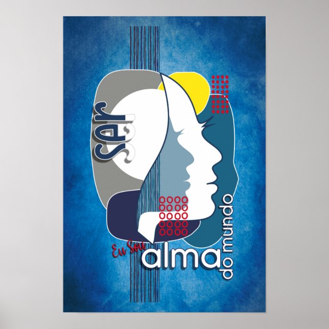 Póster Poster SER - 03V2 Eu Sou Alma do Mundo (Frente)