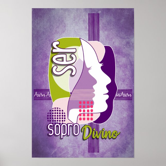 Póster Poster SER - 04V2 Sopro Divino - Aura (Frente)