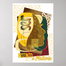 Póster Poster SER - 13 Instinto é Mistério