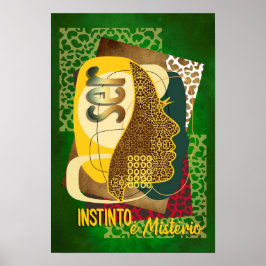 Póster Poster SER - 13V2 Instinto é Mistério