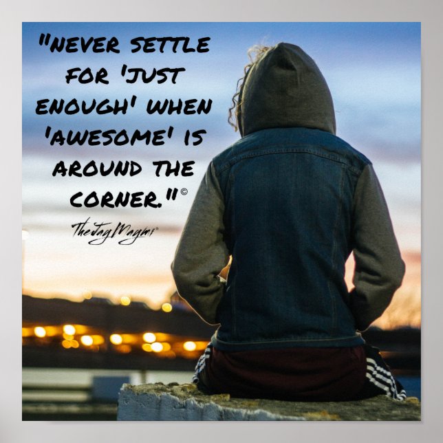 Póster poster "Settle" (Frente)