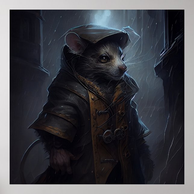 Póster Poster sewer rat (Frente)