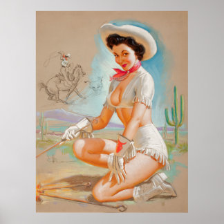Póster Poster sexy de Vintage