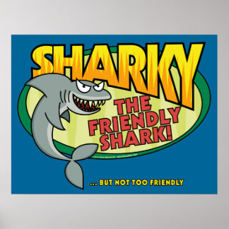 Póster Poster Sharky