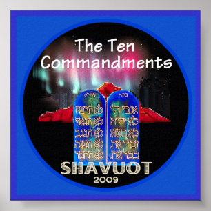 PÓSTER POSTER SHAVUOT
