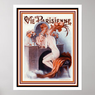 Póster Poster "Showgirl" de estilo Art Deco parisino 16 x