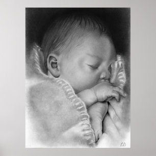 Póster Poster silencioso de la noche