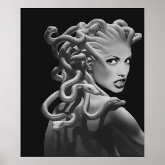 Póster Poster simplificado Medusa