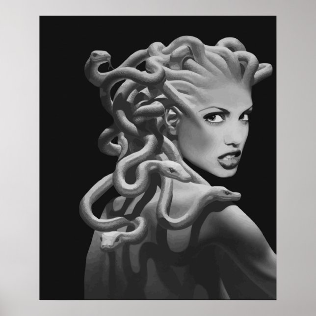 Póster Poster simplificado Medusa (Frente)