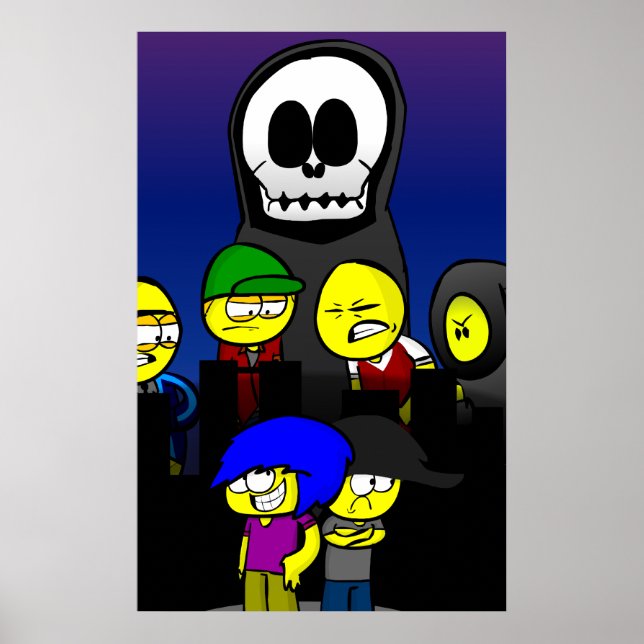 Póster Poster sin cerebro 1 (Frente)