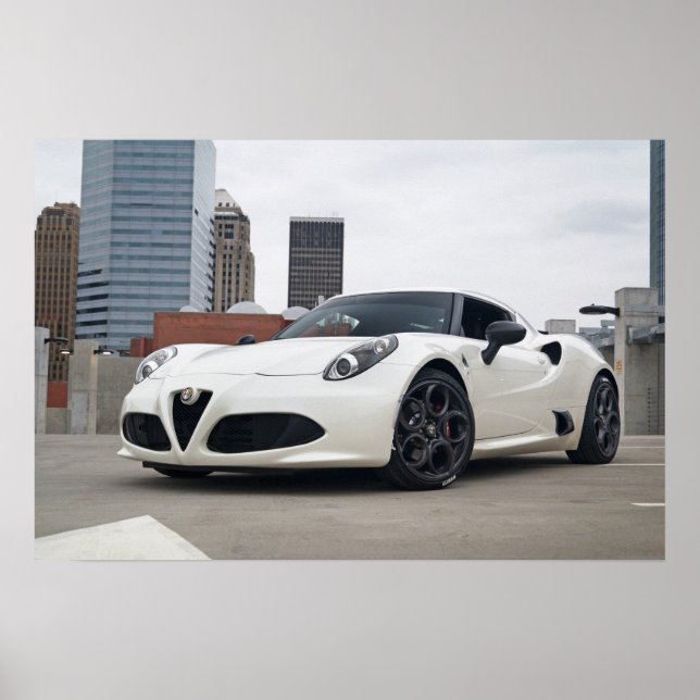 Póster Poster sin marca de agua FCTC - Alfa Romeo 4C (Frente)