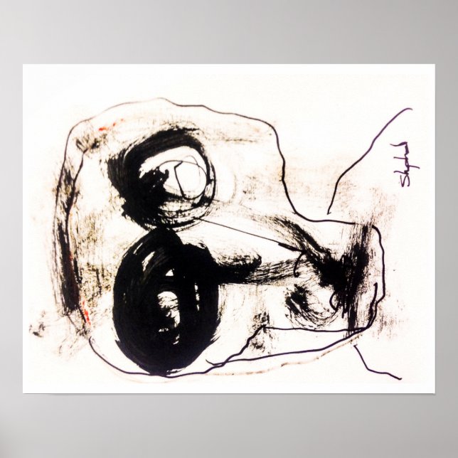 Póster Poster sin título (El hombre solitario) (Frente)