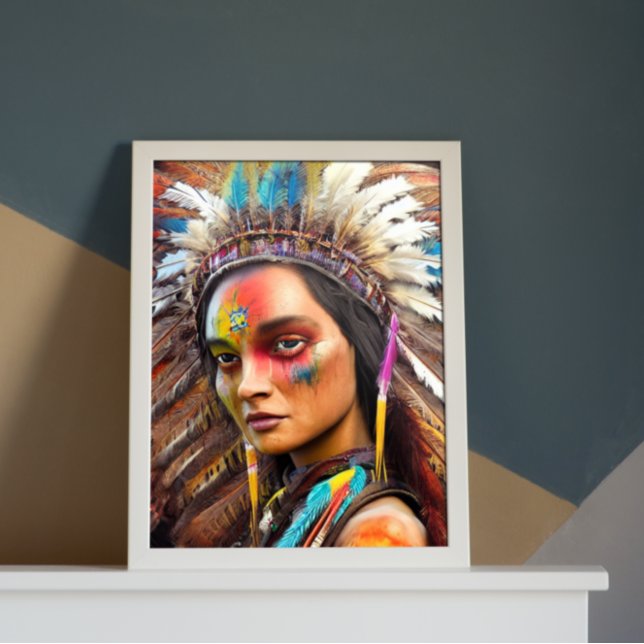 Póster Poster Sioux nativo americano (Subido por el creador)
