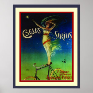 Póster Poster Sirius Art Nouveau 16 x 20