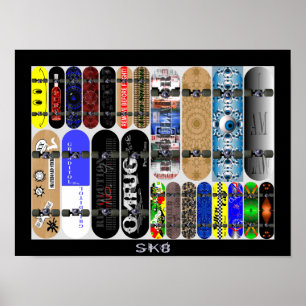 Póster Poster SK8