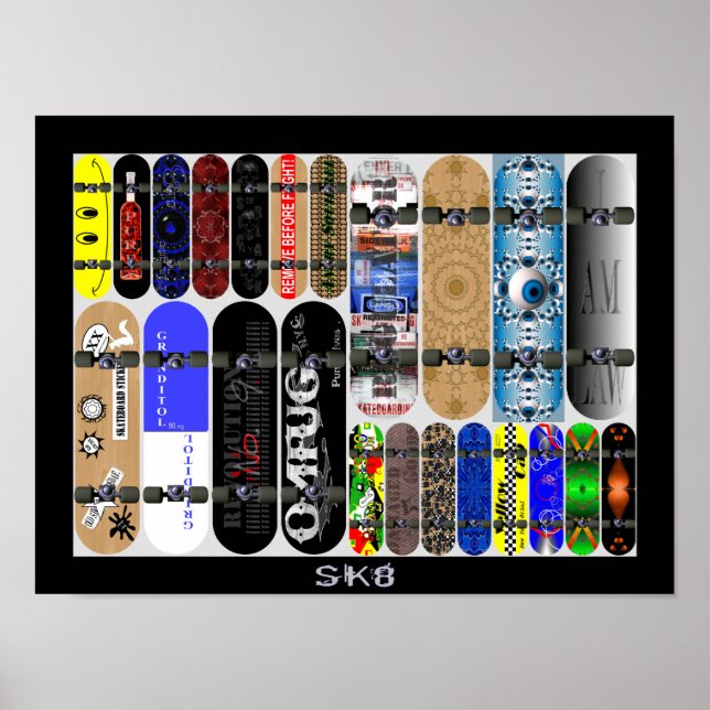 Póster Poster SK8 (Frente)