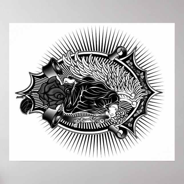 Póster Pôster Skate Angel (Frente)