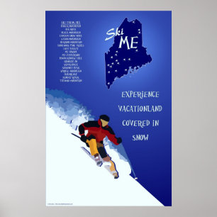 Póster Poster Ski ME