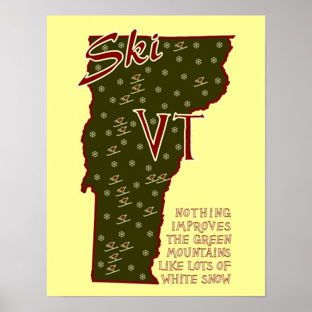 Póster Poster Ski VT (Frente)
