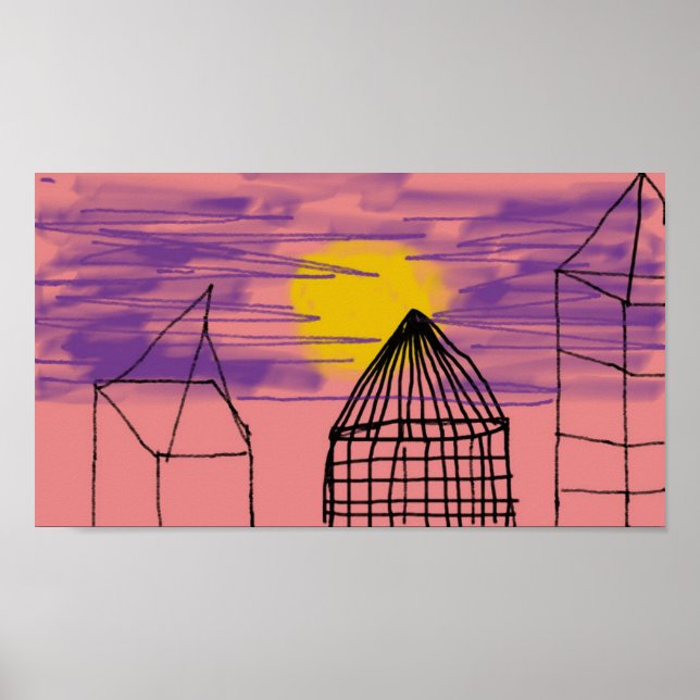 Póster Poster Skyline (Frente)