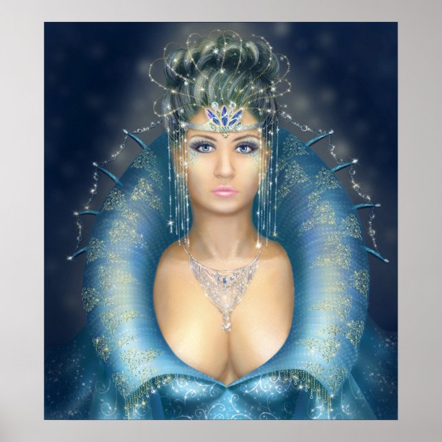 Póster Poster Snow queen (Frente)