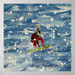 Póster Poster Snowboard