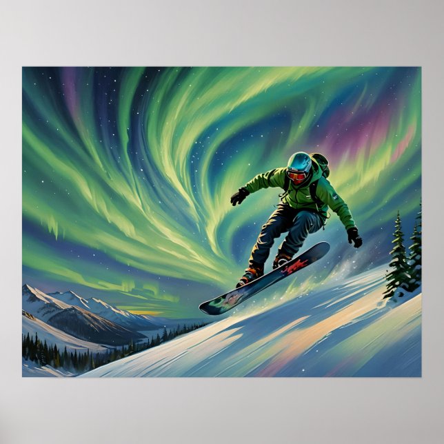 Póster Poster Snowboard (Frente)