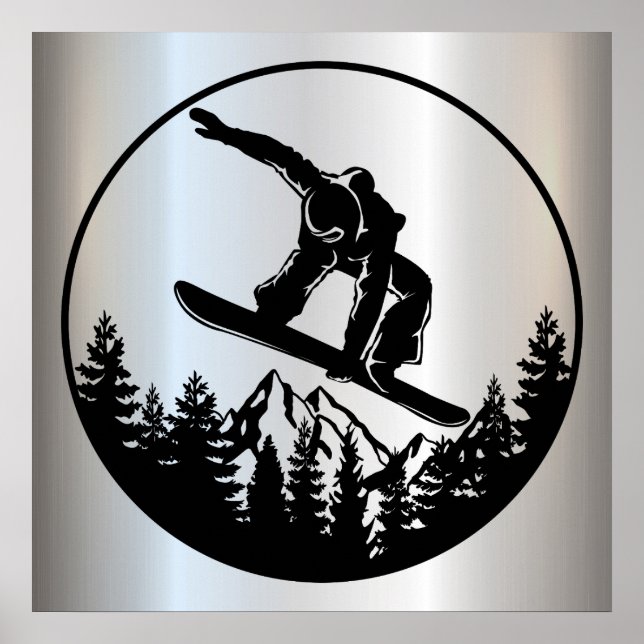 Póster Poster Snowboard (Frente)