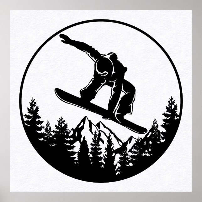 Póster Poster Snowboard (Frente)