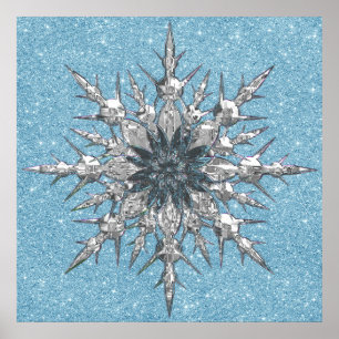 Póster Poster Snowflake