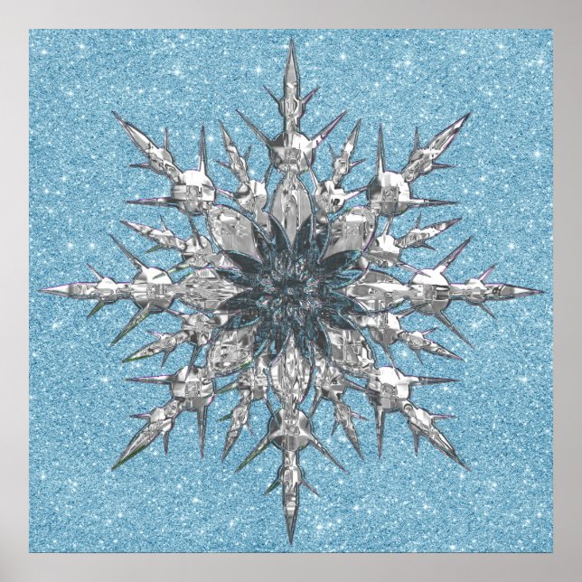 Póster Poster Snowflake (Frente)