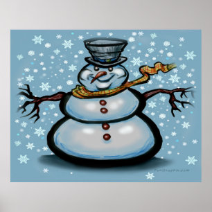 Póster Poster Snowman