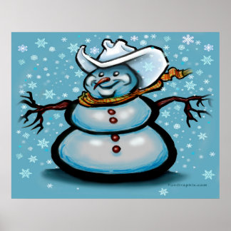 Póster Poster Snowman