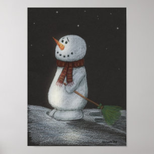 Póster Poster Snowman