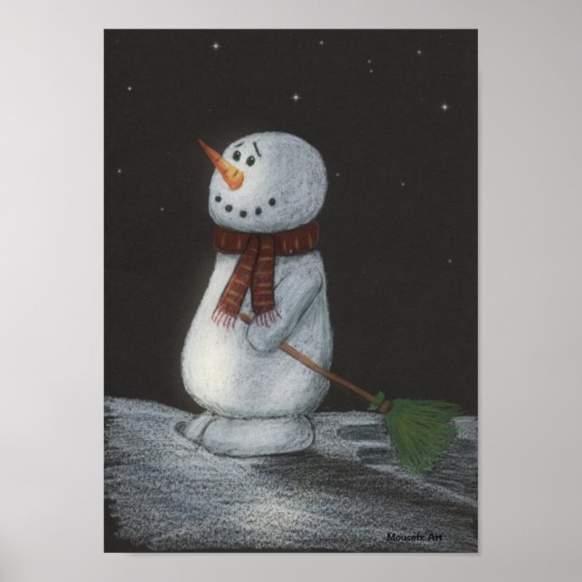Póster Poster Snowman (Frente)