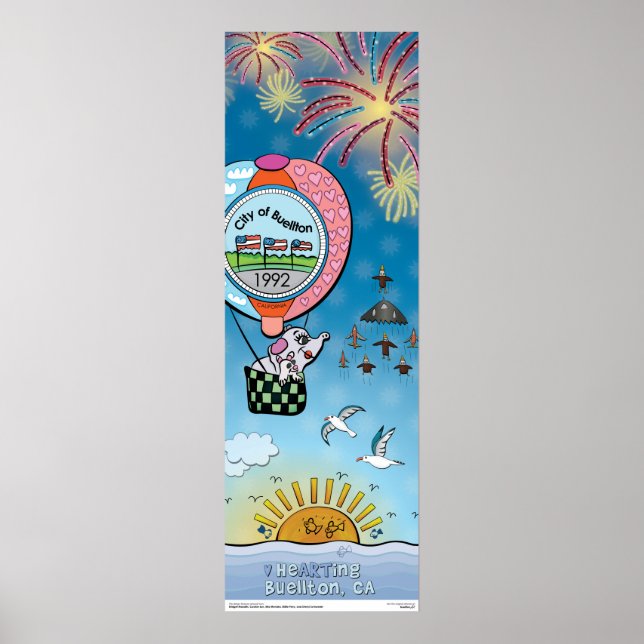 Póster Poster - Sobre el mar (Frente)