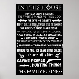 Póster Poster sobrenatural: Entra en el mundo del extraor