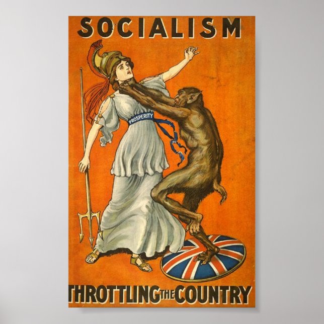 Póster Poster socialista (Frente)