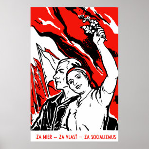 Póster poster socialista de 1935
