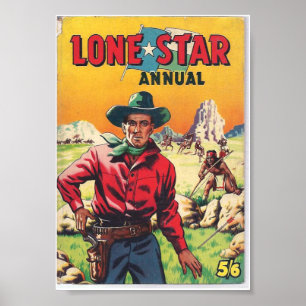 Póster Poster solitario de la publicación anual de la